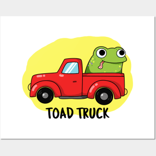 Toad Truck Cute Toad Pun Posters and Art